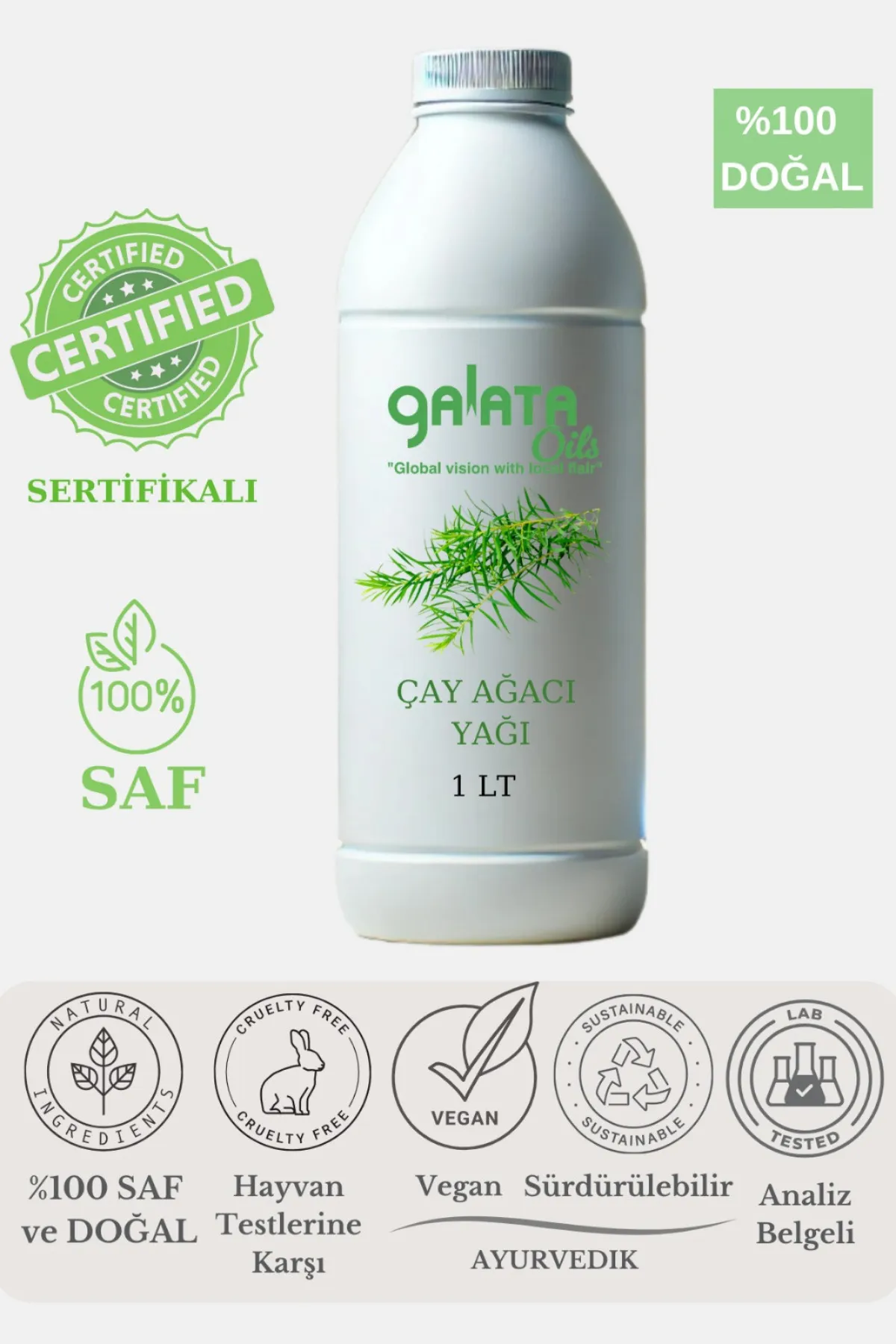Çay Ağacı Uçucu Yağı toptan doğal yağ - Melaleuca alternifolia
