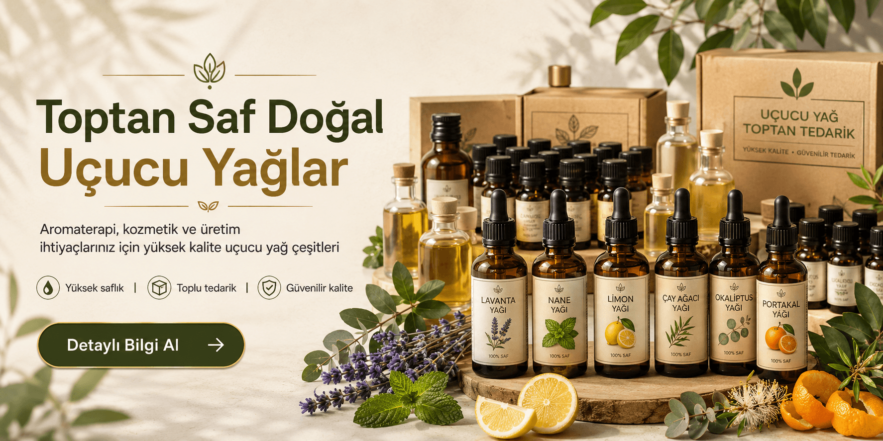 Uçucu yağlar ve sabit yağlar